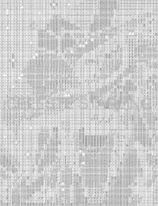 Colorful Challenges Mystery Mosaic color by number grid page for adults