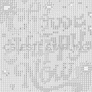 Neon Words Mystery Mosaic color by number grid page for adults